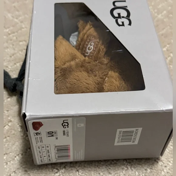 UGG Bixbee Baby Bootie Chestnut Brown 0/1 - Picture 3 of 5